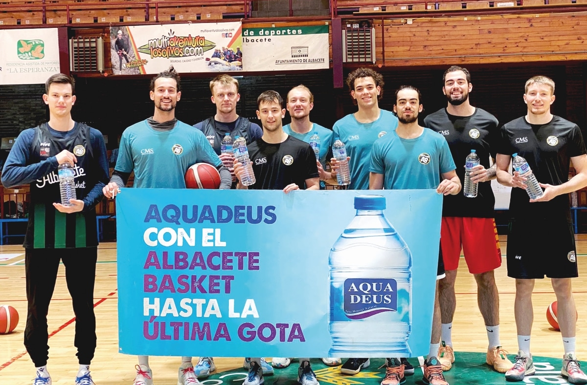 Aquadeus apuesta por la práctica deportiva y renueva como patrocinador