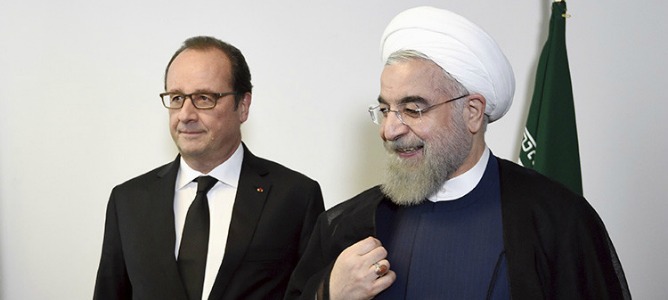 Hollande se niega a ‘quitar el vino de la mesa’ y no cenará con el presidente de Irán