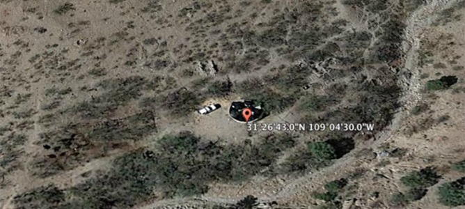 ¿Un ovni? Google Earth caza un misterioso objeto estrellado en EEUU