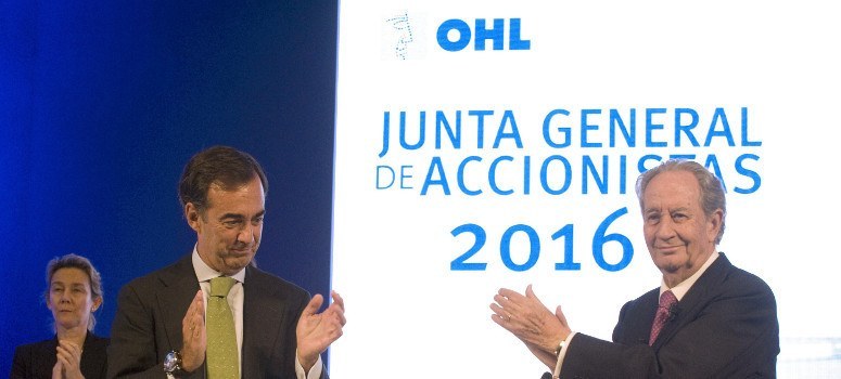 Villar Mir deja la presidencia de OHL en manos de su hijo