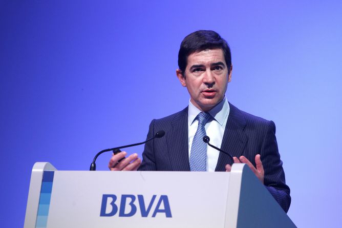BBVA recorta sus beneficios en España por un cambio en su contabilidad