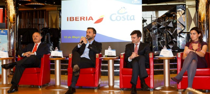 Costa Cruceros e Iberia firman un acuerdo de colaboración
