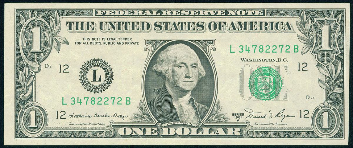 EEUU incluirá por primera vez a una mujer en los billetes de dólar