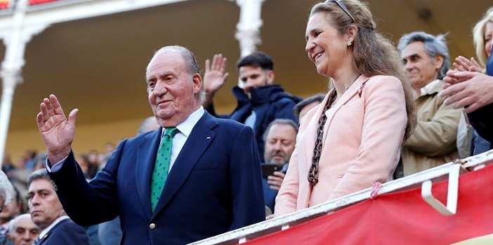 El Rey Juan Carlos asiste a la primera corrida de ‘figuras’ de San Isidro