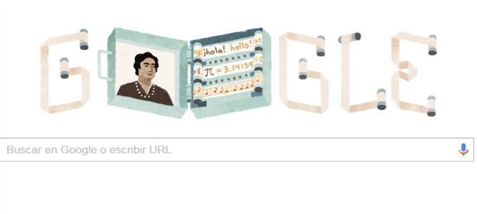 Google rinde homenaje a Ángela Ruiz Robles,precursora del libro electrónico