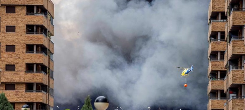 ¿Que efectos tiene para los ciudadanos una nube tóxica como la del incendio de Seseña?