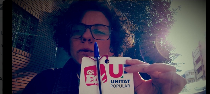 La concejal de IU ‘Marisol la Roja’, ante la inhabilitación por injuriar al Rey