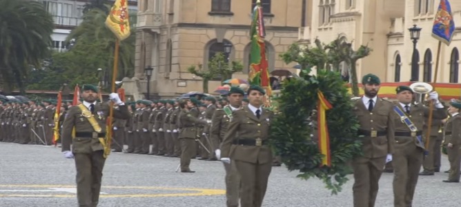Más de 500 personas juran la bandera en Barcelona