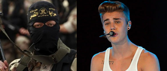 Estado Islámico usa a Justin Bieber para ganar popularidad en Twitter