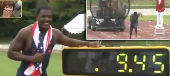 VÍDEO: Destronan a Usain Bolt de los 100 metros con ayuda del viento