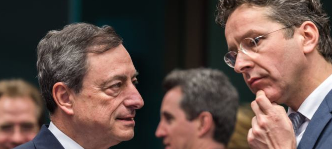 Dijsselbloem defiende al BCE de las acusaciones de Alemania