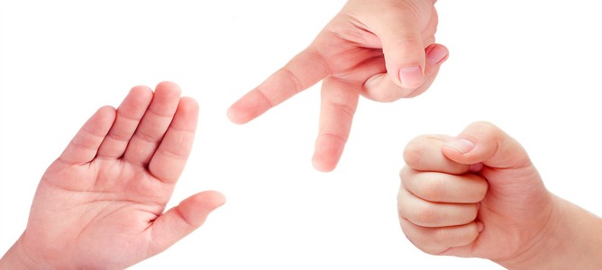 ¿Cómo no fracasar en piedra, papel o tijera?