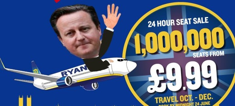 Ryanair cumple y oferta un millón de plazas a 10 libras tras el Brexit