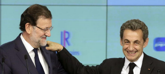 Sarkozy usa la reforma laboral de Rajoy  para atacar a Hollande