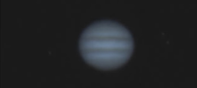 Dos videos muestran una impactante colisión de un objeto con Júpiter