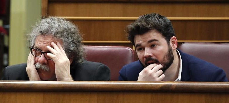ERC advierte a Sánchez de que Rivera es el Donald Trump español