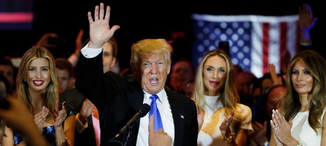 Donald Trump se impone en las primarias del Partido Republicano
