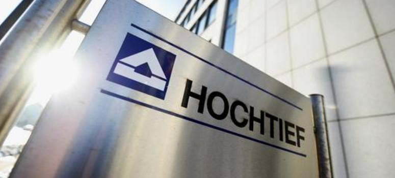 Hochtief, controlada por ACS, gana 142 millones de euros, un 16% más