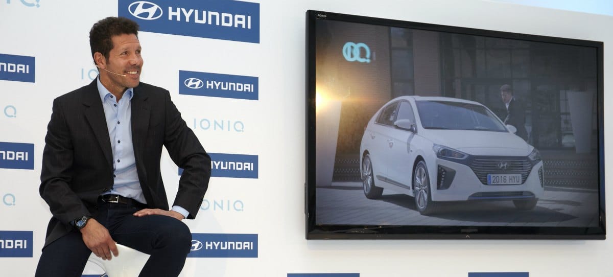 Simeone presenta el Hyundai Ioniq con versiones híbrida y eléctrica