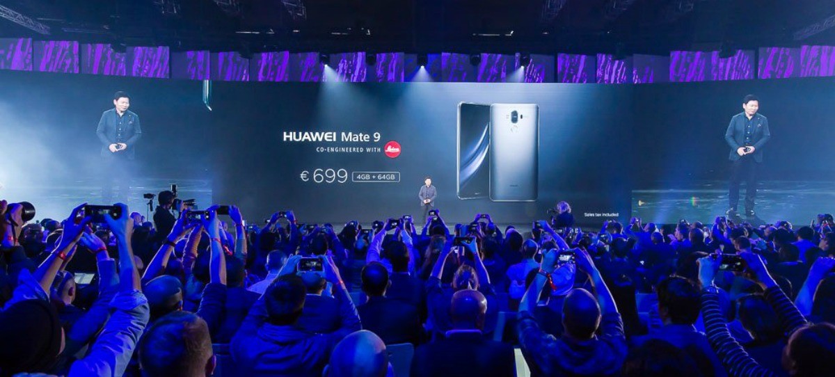 Huawei presenta su nuevo smartphone de alta gama, el Mate 9