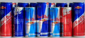 Bebidas energéticas de Red Bull.