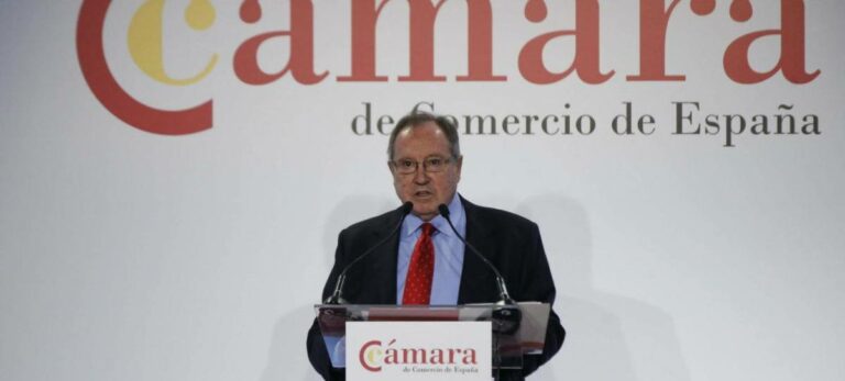 El presidente de la Cámara de Comercio de España, José Luis Bonet