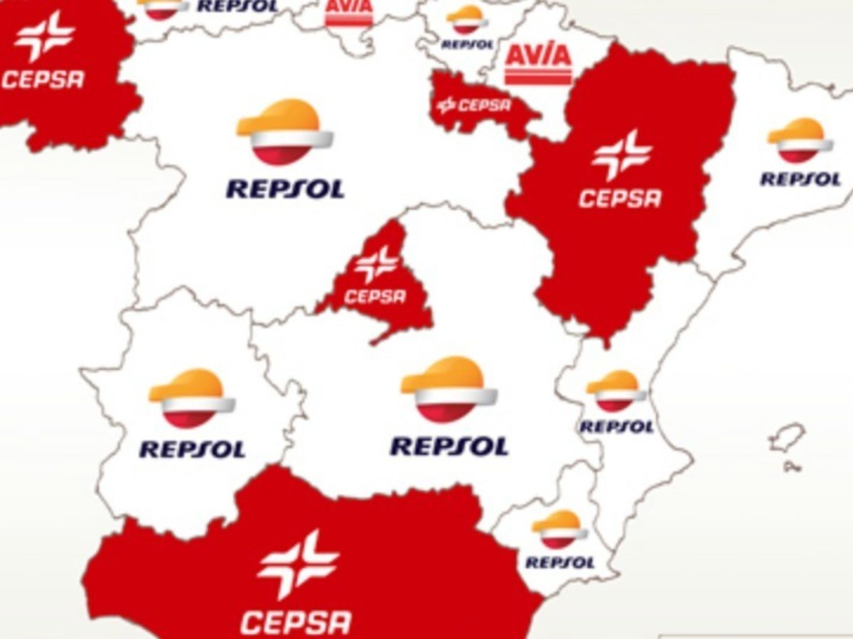 mapa gasolineras repsol españa Mapa De Las Petroleras Con Mas Gasolineras Por Ccaa mapa gasolineras repsol españa