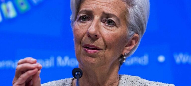 La directora gerente del Fondo Monetario Internacional, Christine Lagarde