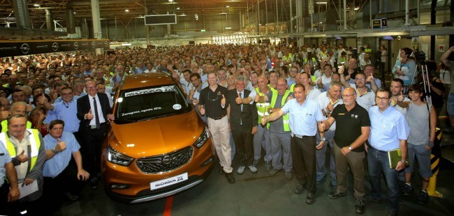 Opel Mokka en Zaragoza