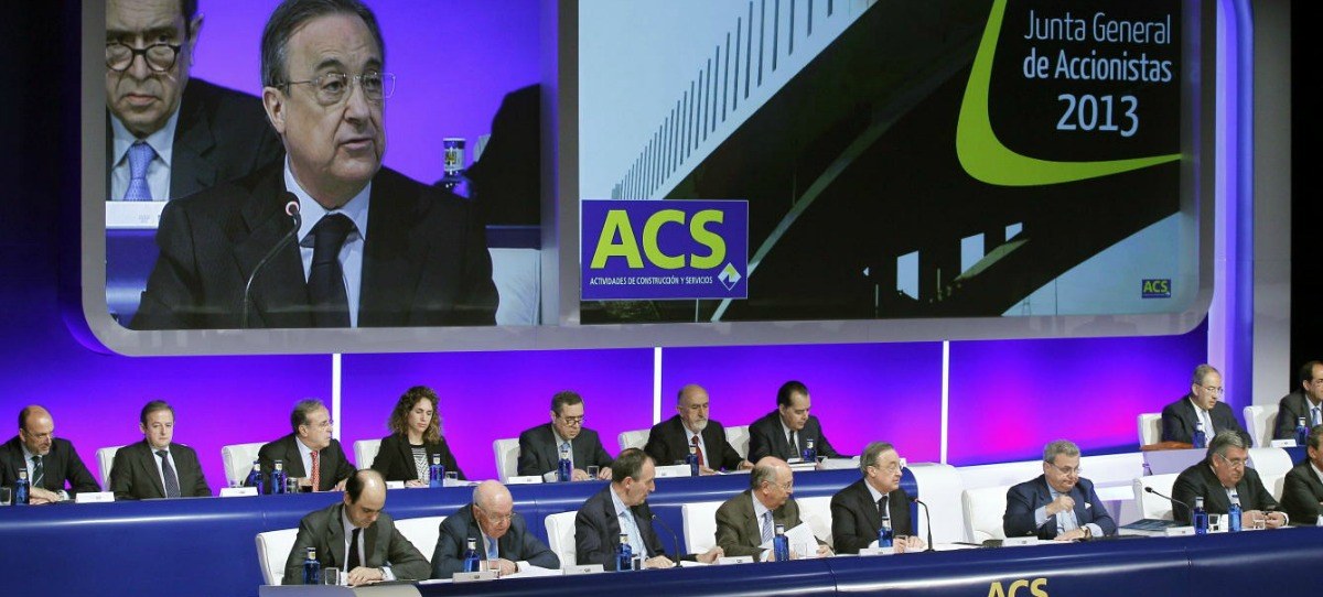 "ACS estará presente en todos los grandes contratos de infraestructuras"