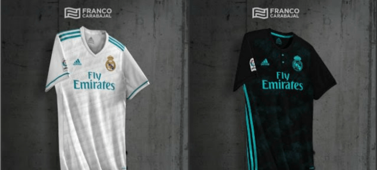 Filtran las tres camisetas del Real Madrid para la temporada que viene