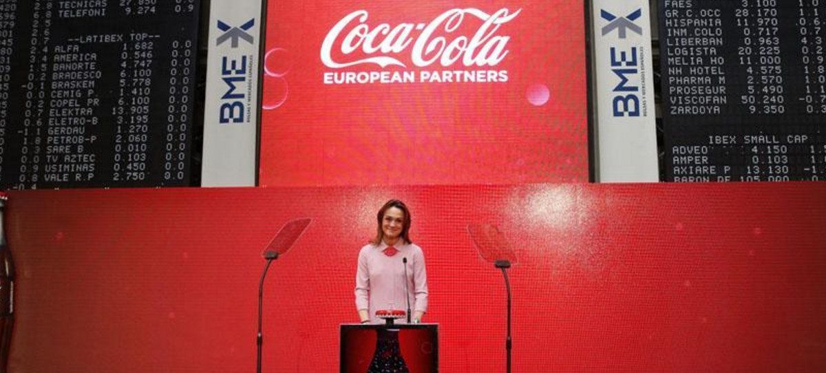 Coca-Cola European Partners redujo un 12% sus ingresos hasta septiembre