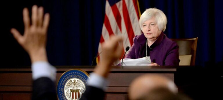 Janet Yellen, presidenta de la Fed