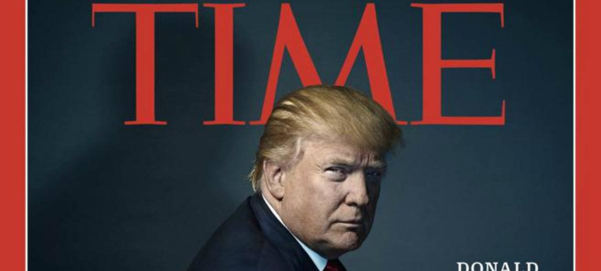 Donald Trump, persona del año por la revista Time