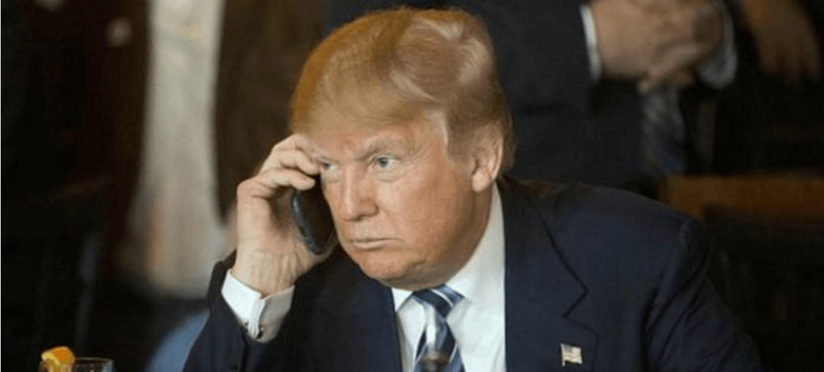¿Qué teléfono usa Donald Trump?