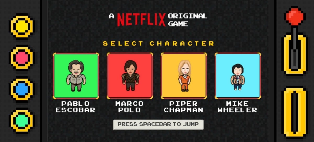 Netflix lanza un videojuego con los protagonistas de sus series