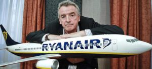 El CEO de Ryanair, Michael O'Leary