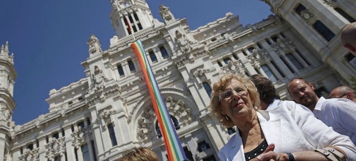 Carmena prepara el orgullo gay mundial en Madrid: destinará 3,5 millones de euros