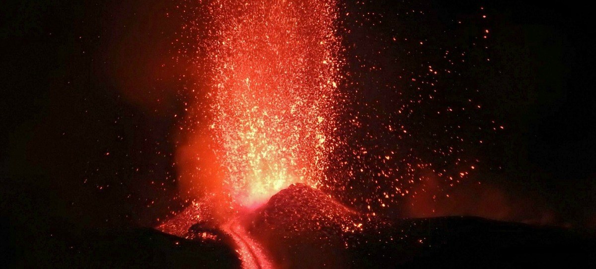 Imágenes: Volcán Etna entra en erupción
