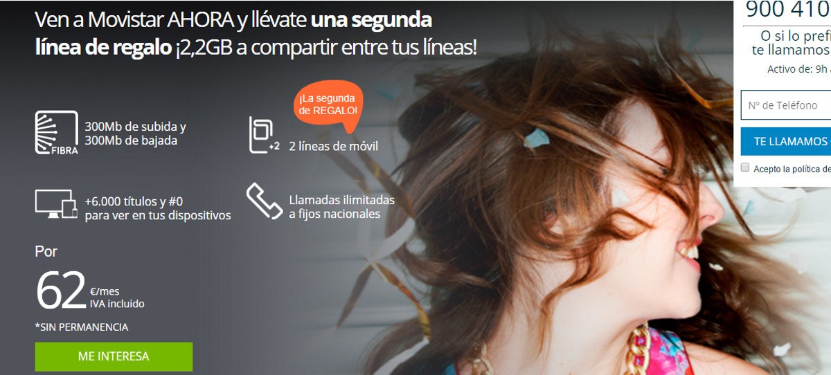 Telefónica sube en 5 euros las tarifas de "Fusión Contigo"
