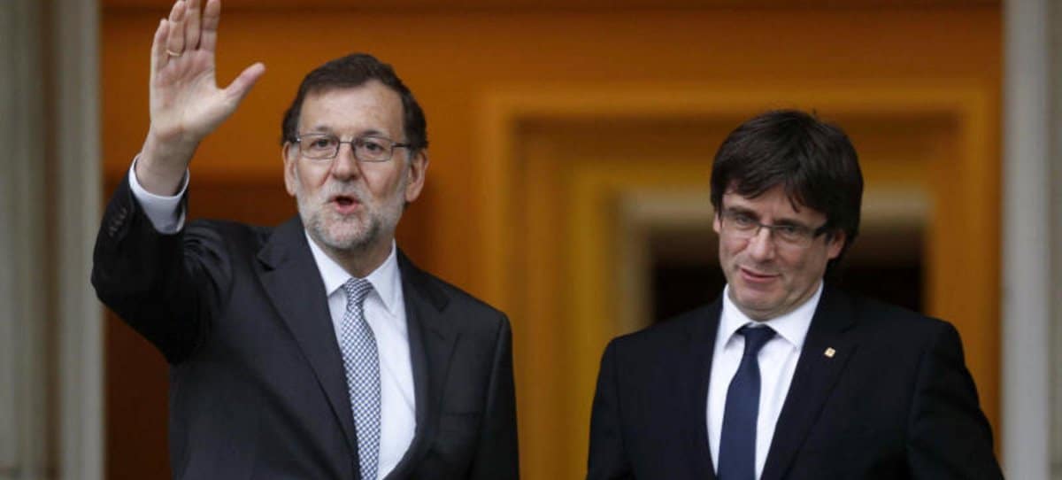 Rajoy y Puigdemont se reunieron en secreto en enero