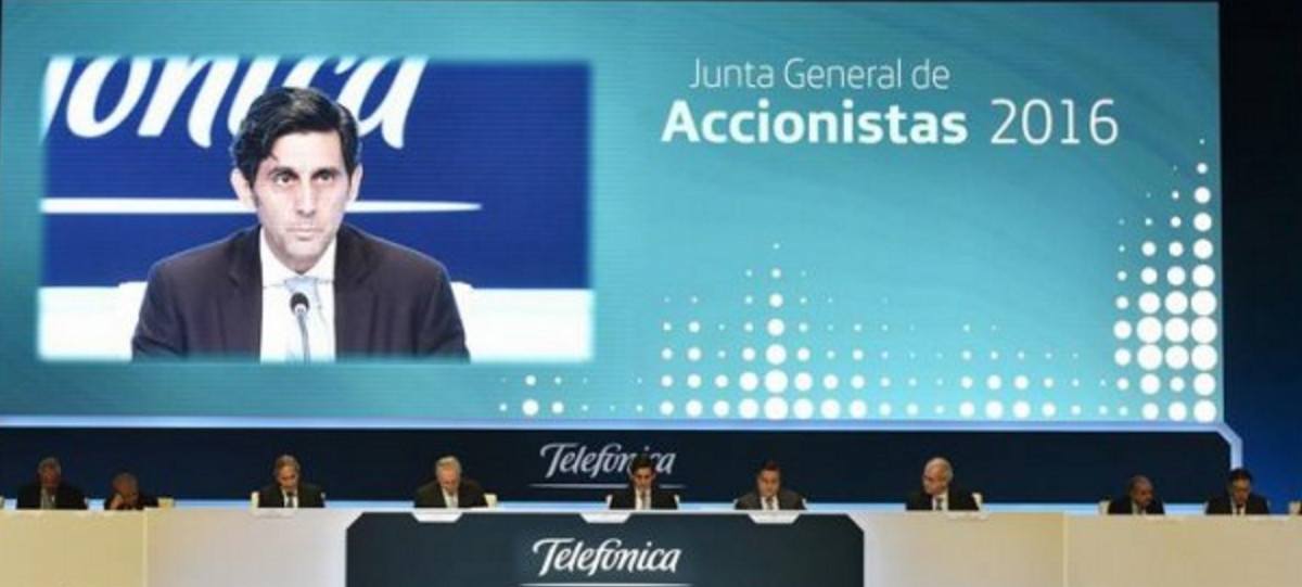El presidente de Telefónica, José María Álvarez-Pallete, gana 14.520 euros al día