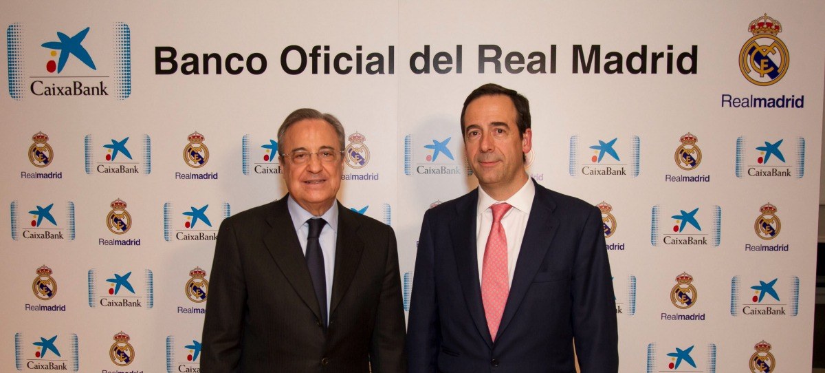 CaixaBank y el Real Madrid alcanzan un acuerdo de patrocinio hasta el año 2020