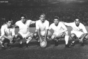 Kopa, Rial, Di Stéfano, Puskas y Gento