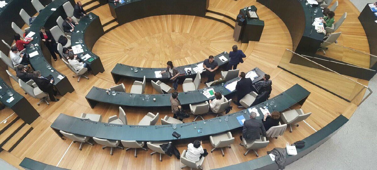 8 concejales de Carmena se niegan a condenar el escrache de la CUP contra el PP y abandonan el Pleno