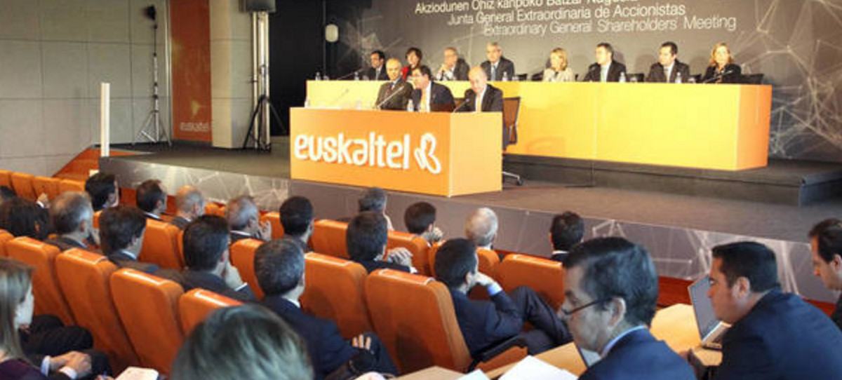 Euskatel sube el dividendo tras comprar el sí a la compra de Telecable