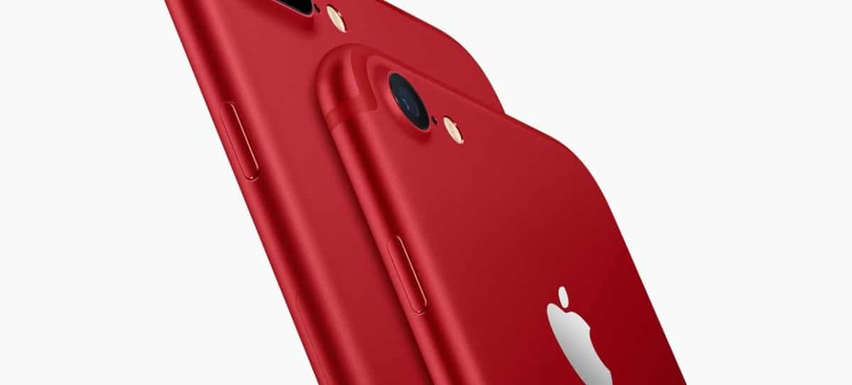 Apple presenta el exclusivo iPhone 7 y 7 Plus en rojo