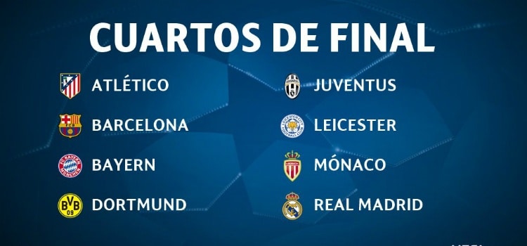 Champions: Los rivales a evitar por los españoles en cuartos Champions: Los rivales a evitar por los españoles en cuartos