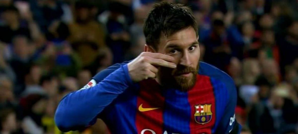 Barcelona- Sevilla: ¿Que significa este gesto que ha hecho Messi?