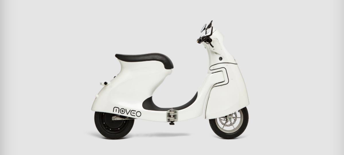La moto eléctrica plegable de Moveo que facilita la vida y cuida el medio ambiente